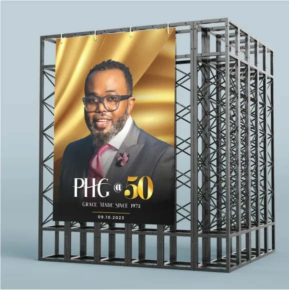 best high top quality custom branded customized birthday event backdrop banner design and printing in Lagos, Abuja, Nigeria, Africa.