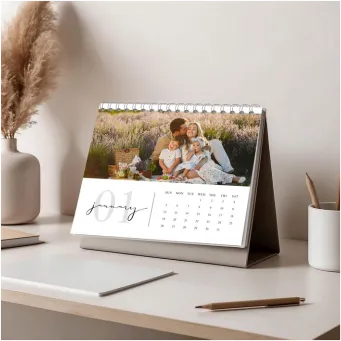 Best high top quality customized branded fashionable retractable luxury desk/table calendar design and printing in Lagos, Abuja, Nigeria, Africa.
