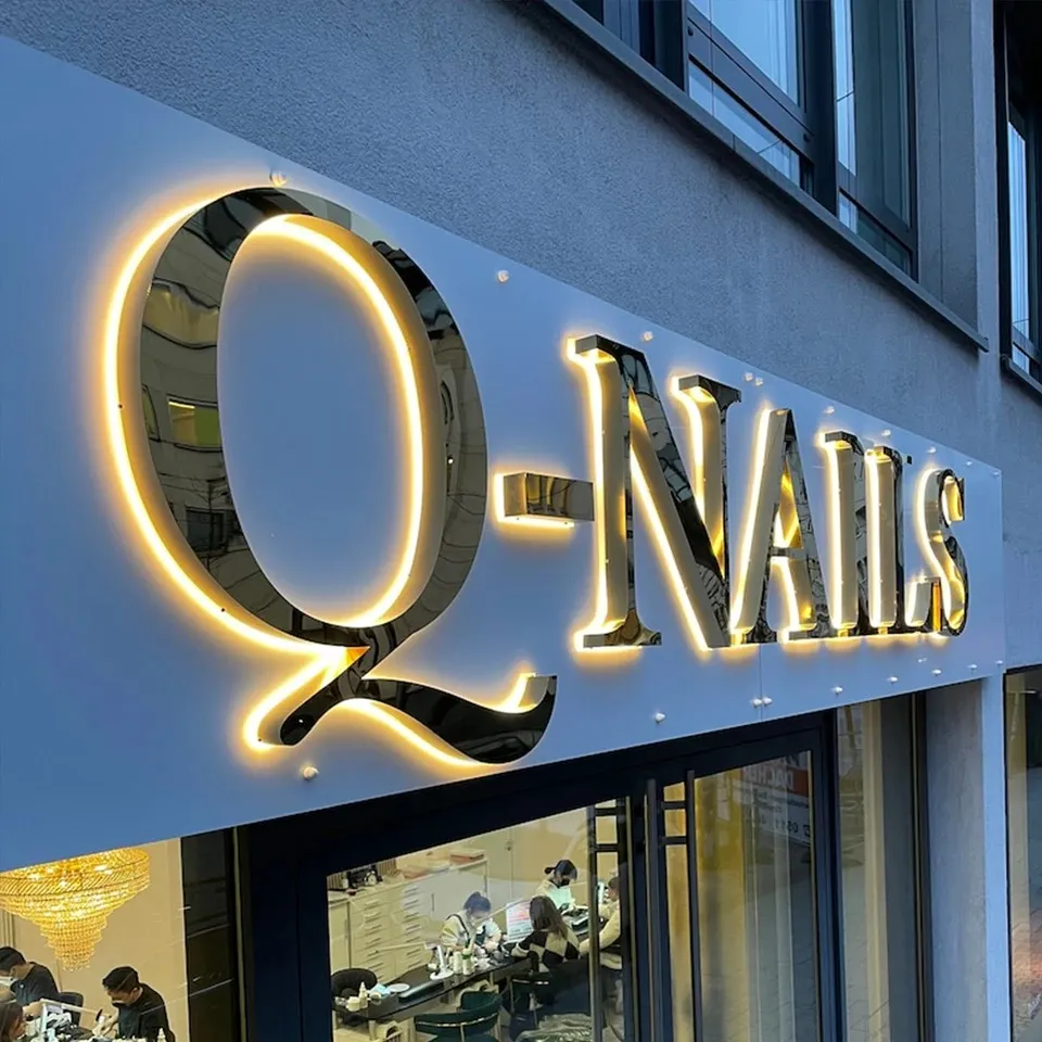 Illuminated backlit indoor & outdoor signage with light in lagos nigeria