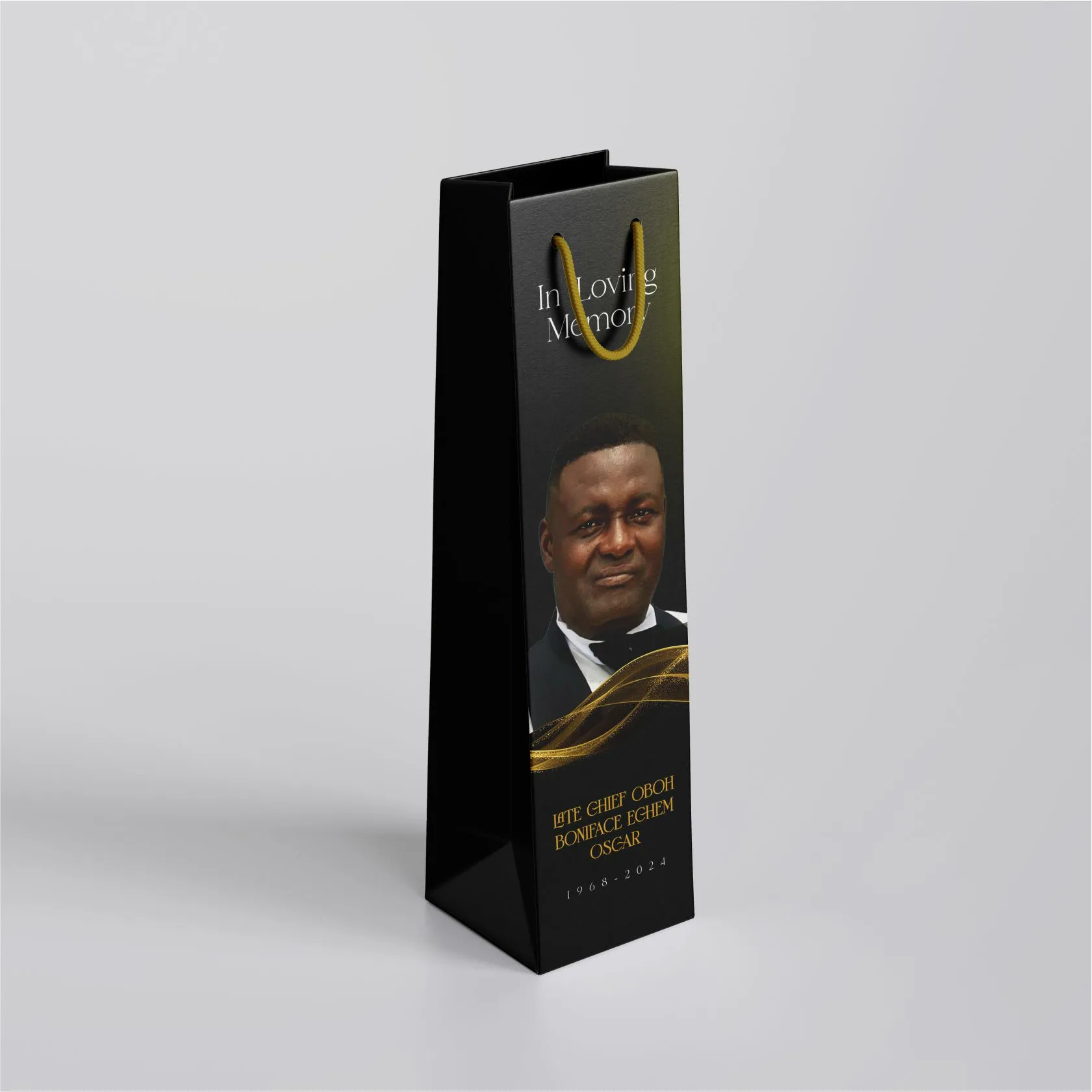 High top best quality customized branded custom wine paper bag design and printing in Lagos, Abuja, Nigeria, Africa.