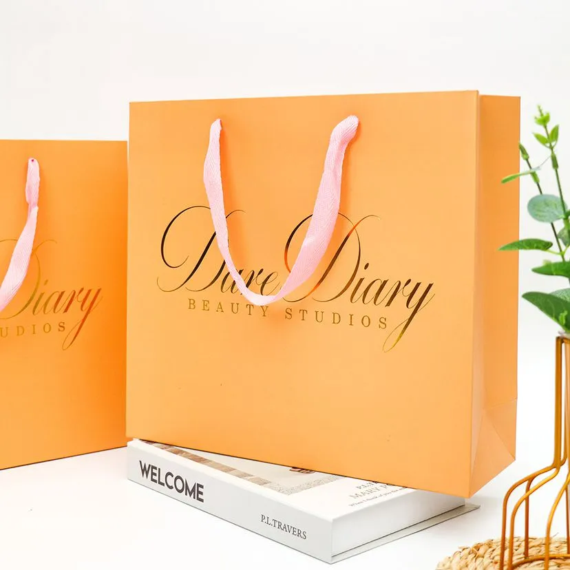Customized high top quality custom branded shopping paper bag design and printing in Lagos, Abuja, Nigeria, Africa