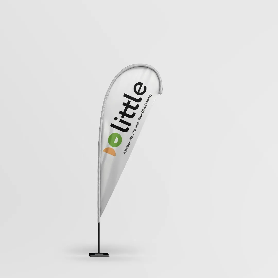 Customized high top quality custom branded company advertisement teardrop flag banner design and printing in Lagos, Abuja, Nigeria, Africa