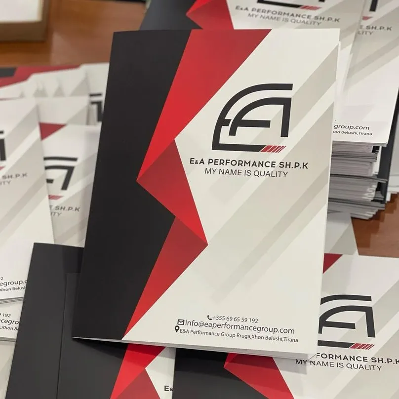Best high top quality customized branded fashionable presentation folder file jacket design and printing in Lagos, Abuja, Nigeria, Africa.