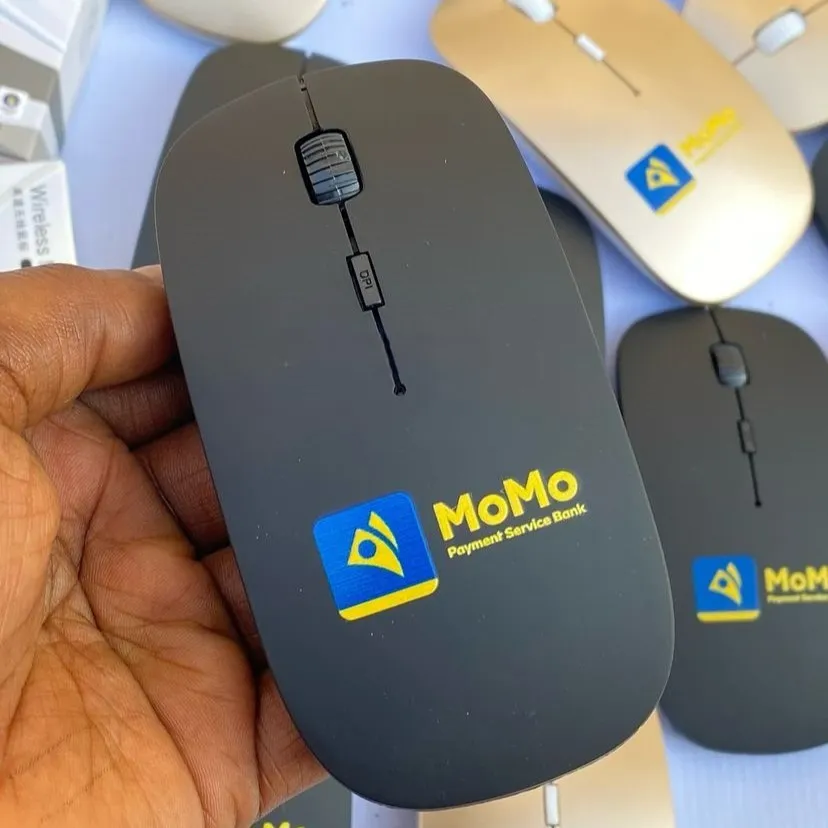 Top high best quality customized branded standard custom wireless mouse design and printing in Lagos, Abuja, Nigeria Africa.