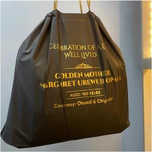 Customized high best quality top branded custom retractable promotional luxury corporate personalized drawstring fancy nylon bag design and printing in Lagos, Abuja, Nigeria, Africa.