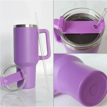 Best high top quality customized branded fashionable retractable luxury premium gift 40oz vacuum insulated mug tumbler with handle souvenir gift item design and printing in Lagos, Abuja, Nigeria, Africa.