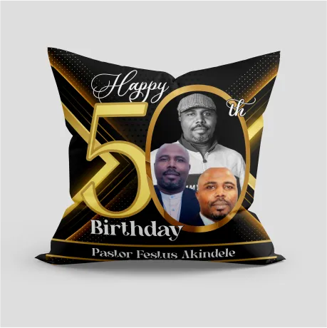 Customized branded best high top quality custom luxury premium corporate personalized birthday throw pillow design and printing in Lagos, Abuja, Nigeria, Africa.