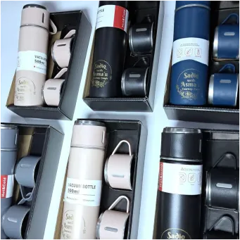 Customized high best quality top branded custom retractable promotional luxury corporate vacuum flask set design and printing in Lagos, Abuja, Nigeria, Africa.