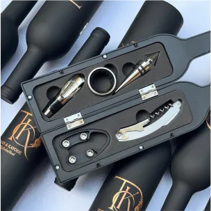 High best top quality customized branded custom premium retractable wine opener tool set design and printing
                                                        in Lagos, Abuja, Nigeria, Africa.