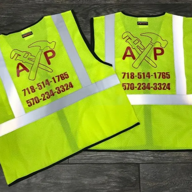 High top best quality customized branded safety jacket design and printing in Lagos, Abuja, Nigeria, Africa.