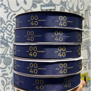 Top high best quality customized branded standard fancy retractable promotional luxury premium fancy gross grain ribbon design and printing in Lagos, Abuja, Nigeria Africa.