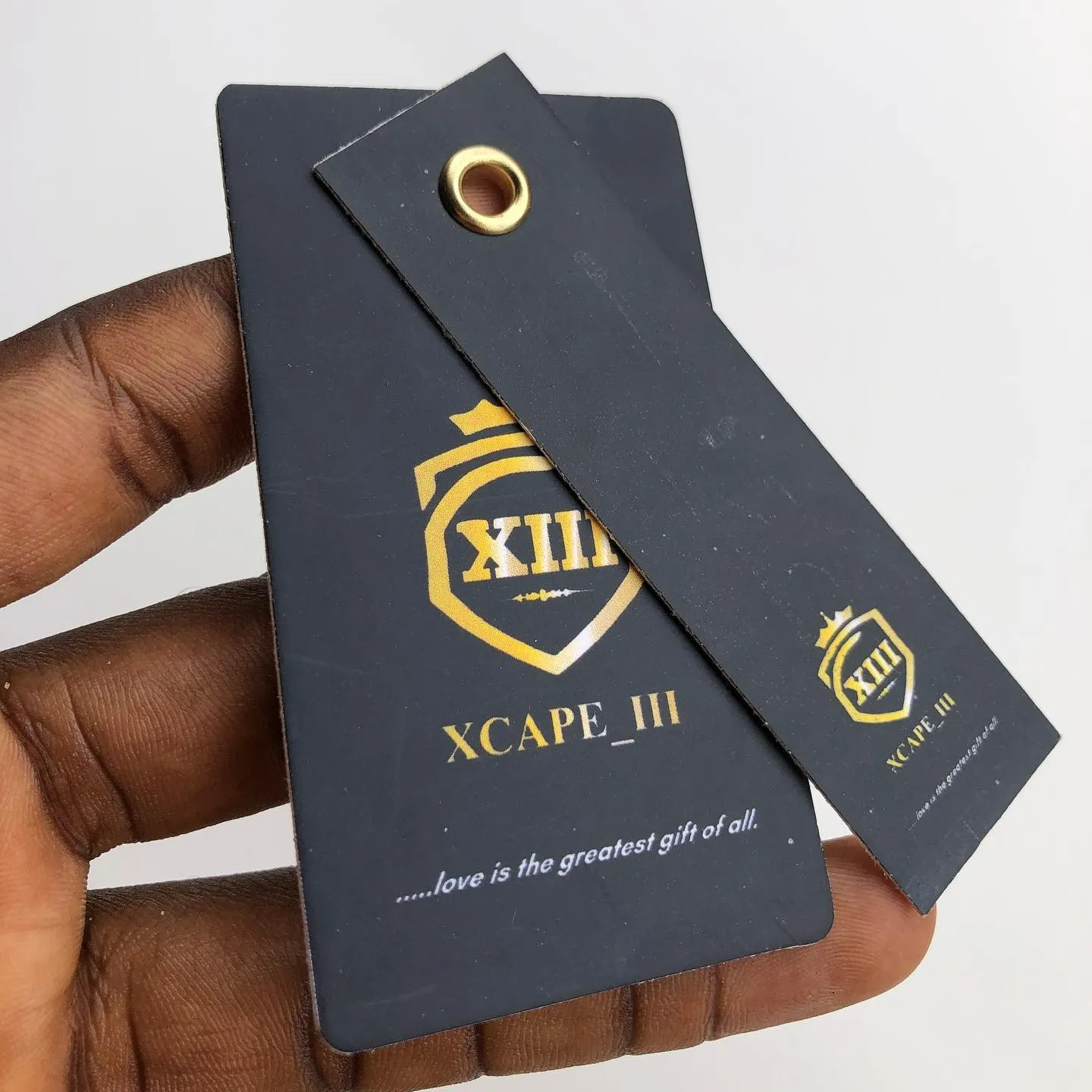 Best high top quality customized branded custom clothe hang tag cards design and printing in Lagos,
                                                            Abuja, Nigeria, Africa.