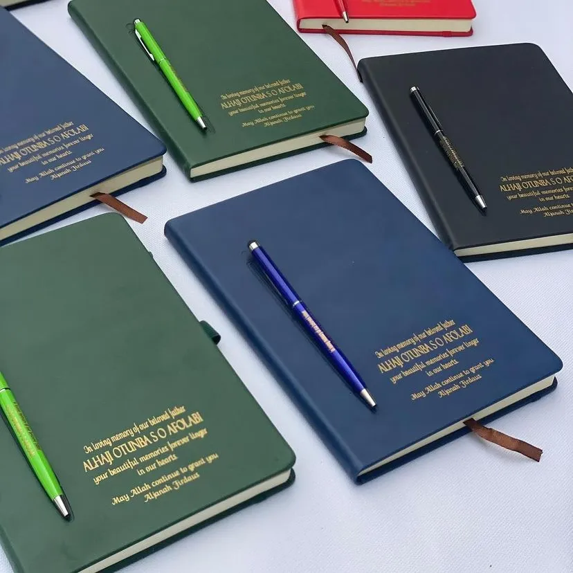 high quality customized pen hold memo notepad notebook with pen for wedding souvenirs and gift items high quality customized pen hold memo notepad notebook with pen for wedding souvenirs and gift items printing in lagos nigeria