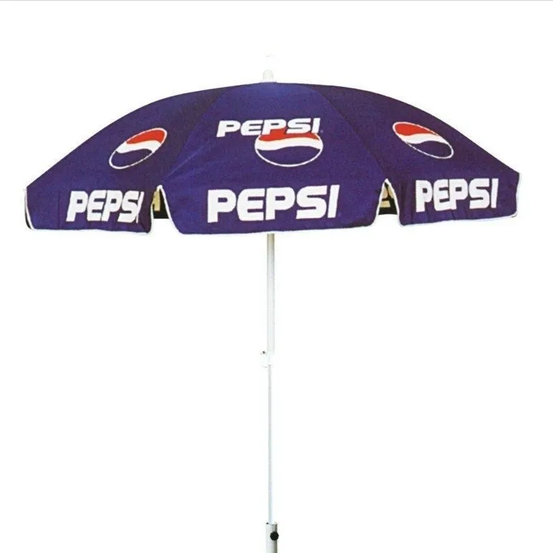 High top best quality customized branded custom retractable beach umbrella design and printing in Lagos, Abuja, Nigeria, Africa.