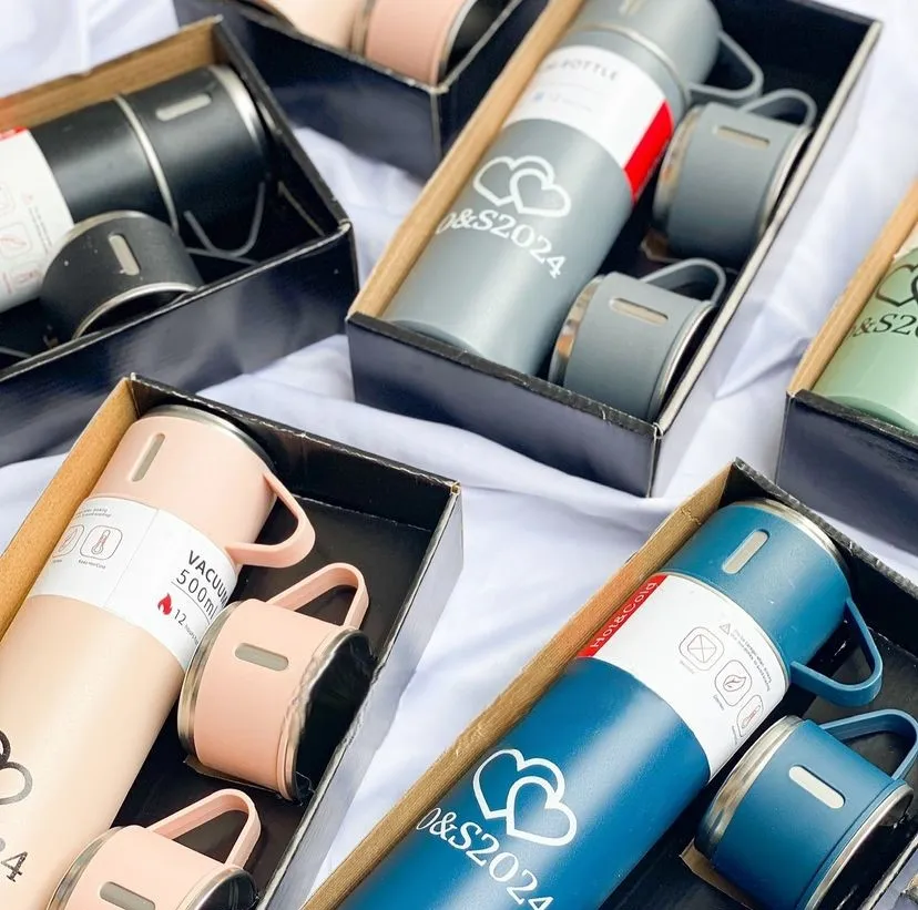 top 5 customized wedding vacuum flask set for event party souvenirs and gift items top 5 best high quality customized event vacuum flask set for event party souvenirs and gift items printing in lagos nigeria