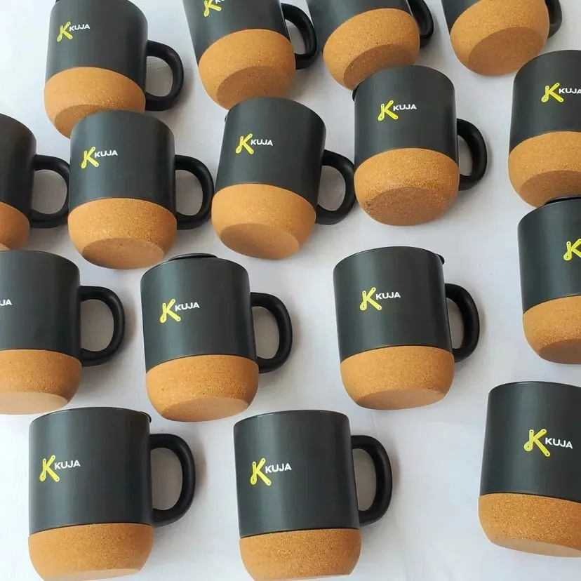 top 5 Best quality customized retractable corporate cork bottom coffee mug event party gift items and souvenirs top 5 Best quality customized retractable corporate cork bottom coffee mug event party gift items and souvenirs printing in lagos nigeria