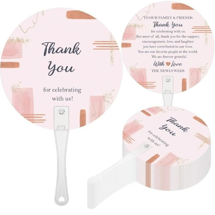High quality personalized wedding handfan souevnir wedding marriage plastic handfan Best quality customized wedding plastic handfan design and printing in lagos nigeria